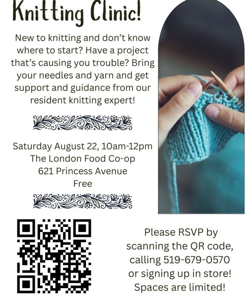 Knitting workshop