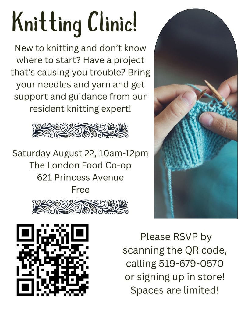 Knitting workshop